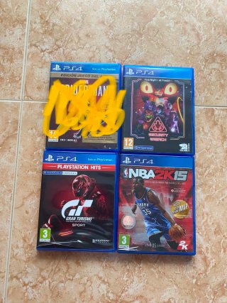 Lote 3 Juegos PS4: r-FNAF, GT Sport, NBA