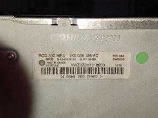 Radio CD MP3 VW Passat B6 2008 Original
