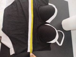 Bañador mujer talla 4XL negro y blanco