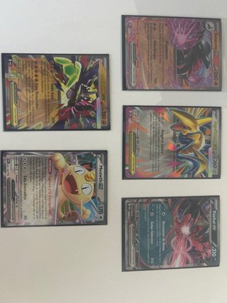 Lote 7 Cartas Pokémon EX equilibrio perfecto