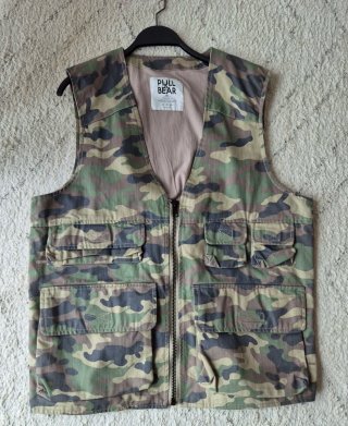 Chaleco Camuflaje Hombre Pull&Bear