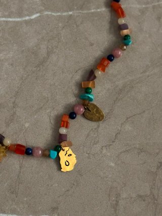 Collar Bimba y Lola multicolor con charms