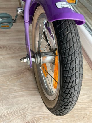 Bicicleta infantil con cesta 12 pulgadas