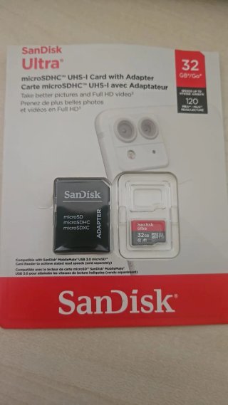 SanDisk Ultra microSDHC 32GB con Adattatore