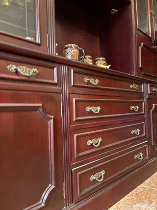 Mueble de salón clásico / Boiserie madera
