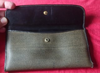 Portafoglio Fendi Vintage Numerato Beige/Nero