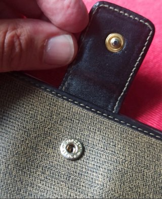 Portafoglio Fendi Vintage Numerato Beige/Nero