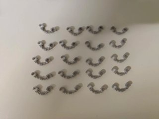 Lego Manette Grigie Pezzi 20
