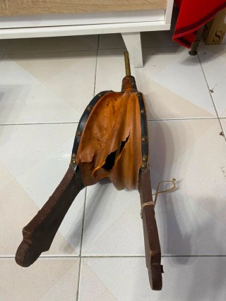 Soffietto in legno per camino