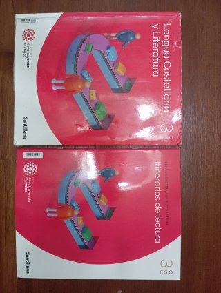 LIBROS 3° ESO LENGUA CASTELLANA Y LITERATURA.