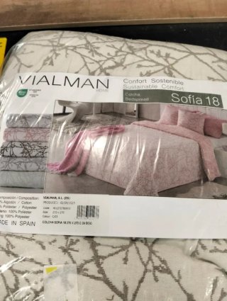 Copripiumino per letto Vialman Sofia 270x270 cm