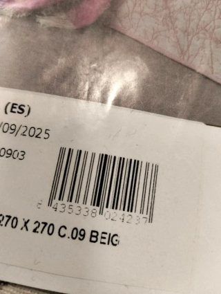 Copripiumino per letto Vialman Sofia 270x270 cm