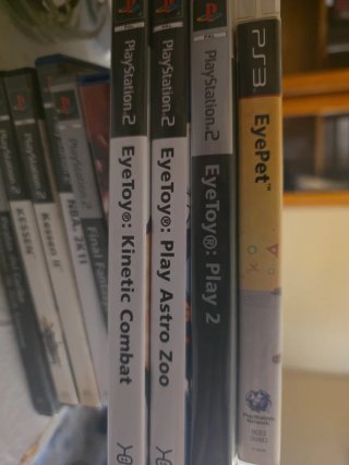 Lote PS2/PS3 EyeToy y EyePet