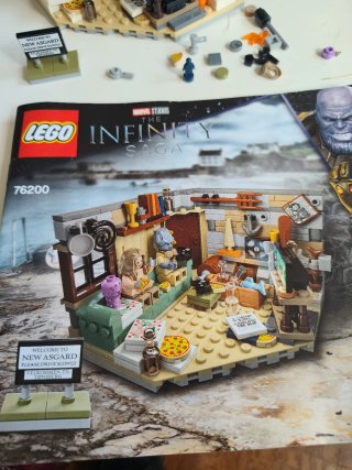 LEGO Marvel Saga del Infinito 76200 falta alguna p