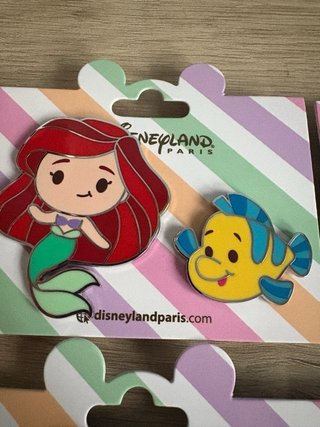 Lote Pins Disney Princesas con Mascota