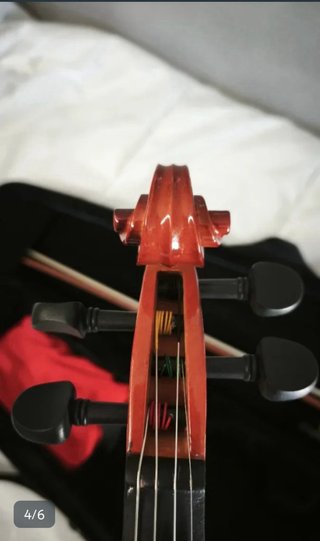 Violín de estudio 4/4 con arco y funda