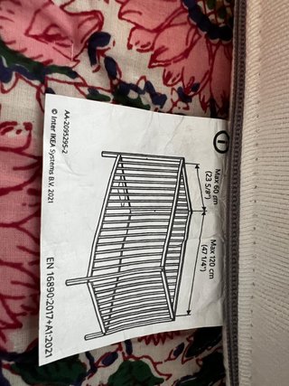 Colchón cuna IKEA Jättetrött