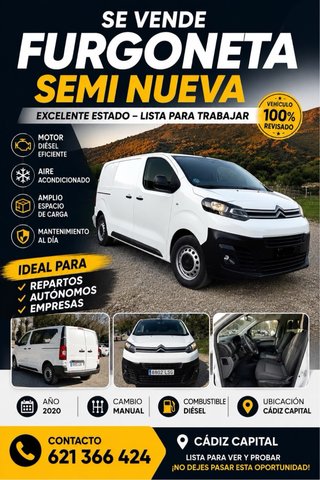 Furgoneta para paquetería