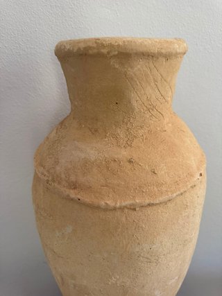 Tinaja de terracota grande vintage 75 cm