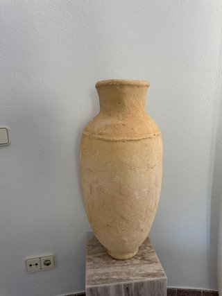 Tinaja de terracota grande vintage 75 cm