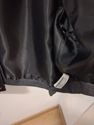 Chaqueta Zara Gris Talla XL