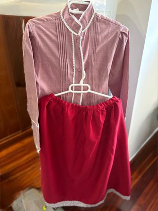 Traje de casera talla 10