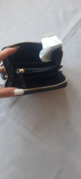 Portafoglio Valentino nero nuovo