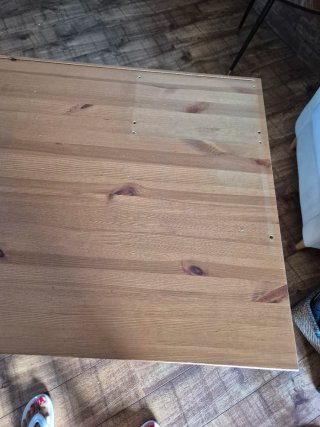 Mesa de despacho de madera