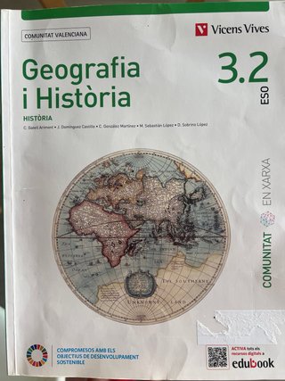Geografia i Història, 3 ESO, Comunitat Valencia...