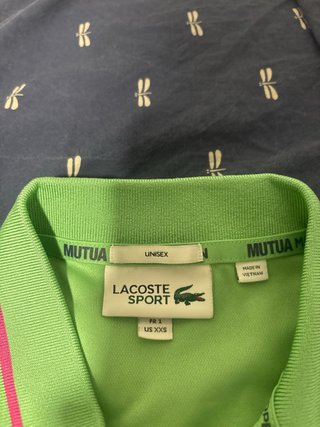 Polos Lacoste Mutua Madrid Open Edición Limitada