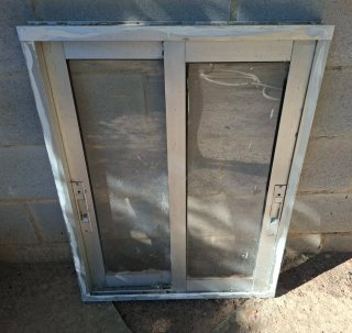 Ventana corredera de aluminio