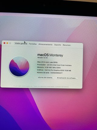 iMac 2015 + Teclado Apple