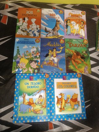 Colección 42 cuentos infantiles Salvat tapa dura.