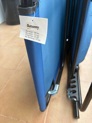 Tumbona plegable playa/camping