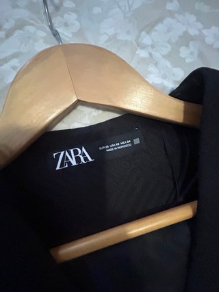 Chaleco Zara Negro Talla XS