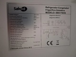 Placa Electrónica Frigorífico Saivod