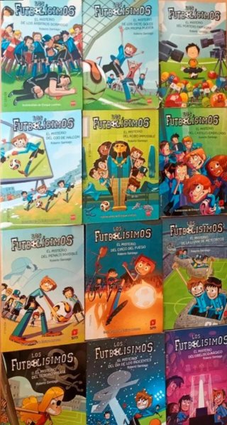 Pack Futbolísimos 1–14 + 19. Edición original..