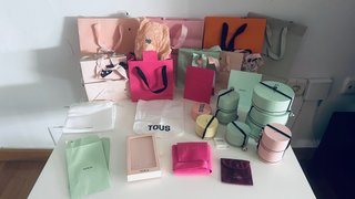 Lote TOUS Bolsas Cajas Accesorios Originales