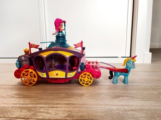 Carroza Pinypon con Pony y Muñeca