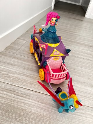 Carroza Pinypon con Pony y Muñeca
