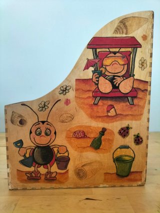Arquivadores Madeira Decorados A4