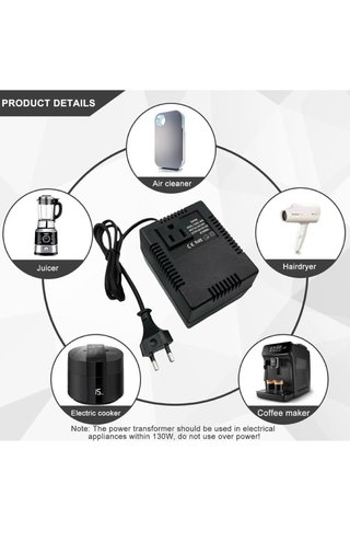 Convertidor Voltaje 300W 220V a 110V