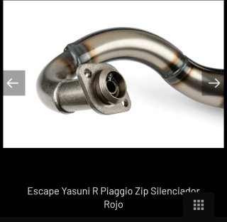 Escape Yasuni R Piaggio Zip Rojo