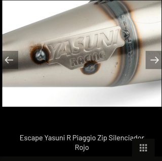 Escape Yasuni R Piaggio Zip Rojo