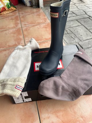 Botas Hunter Azul Talla 34