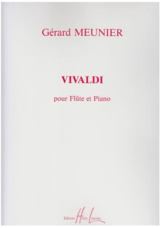 Vivaldi por Gérard Meunier para Flauta y Piano