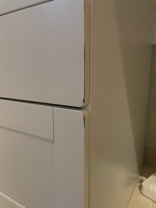 Cama alta Ikea Småstad blanca