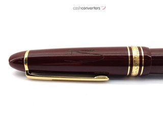 boligrafo alta gama montblanc rollerball meistesrtuck classique burdeos 163
