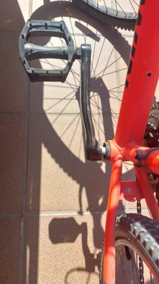 Bicicleta Rockrider 500 Naranja