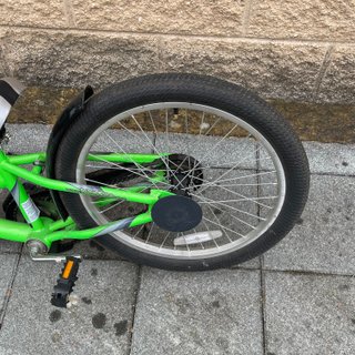 Bicicleta Tándem Infantil Auxiliar